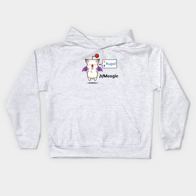 Moogle Reddit Kids Hoodie by Installbase